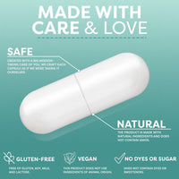 Vinco Supplements Vinco L-Theanine Supplement - 400mg x 120 High Strength L Theanine Capsules - 99%+ Purity - Supports Sleep & Relaxation - Non-GMO & Gluten Free - Made in The UK