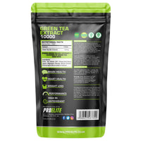 Green Tea Extract 10,000mg of Antioxidant 120 Tablet | 95% Polyphenols (297mg per Tablet) | (4 Months Supply) | Resealable and Recyclable Pouch | Vegan & Vegetarian | by PROELITE