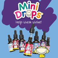 Natures Aid Mini Drops Iron for Kids 50ml – Supports Cognitive Development & Energy – Gluten & Sugar Free Vegan Non-GMO – Natural Supplement for Babies & Children Age 0-5 Years Old - Dropper Included