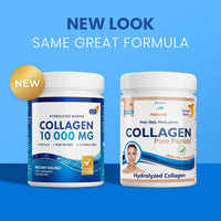 Swedish Nutra Marine Collagen 10,000 mg Unflavoured Powder, 300 g, 30 Day