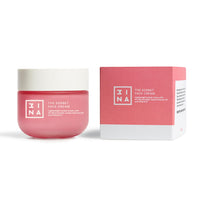 3INA MAKEUP - The Sorbet Face Cream - Moisturising Cream with Niacinamide - Face Cream Smoothing with Olive Oil & Sweet Almond Oil - Day and Night Face Cream for All Skin Types - Vegan - Cruelty Free