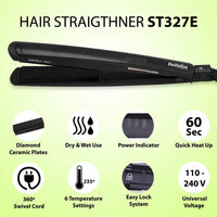 BaBylissPRO BaByliss ST327E Haarglätter Slim 28 mm Intense Protect