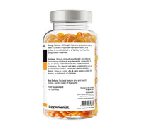 Supplemental Vitamin D3 Gummies - High Strength Orange Flavour, 150 Gummies. 5 Months Supply!