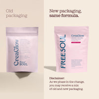 Free Soul CreaGlow | Marine Collagen + Creatine + Electrolytes | Raspberry