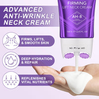 NBXINSLF AH-8 Firming Neck Cream, Neck Firming and Tightening With Roller, Reduces Neck Lines, Moisturizes, Tightens Skin, Hydrate & Boost Elasticity, Tightening Lotions Skin Repair for Women & Men