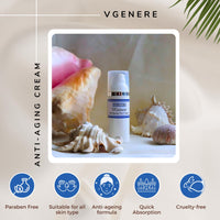 Anti Wrinkle Face Cream - Anti Aging Face Cream with Vitamins A, E, C & Pro-Vitamin B5 - (50ml) - Moisturiser Face Cream - Womens & Mens Anti Aging Face Cream and Moisturiser