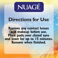Nuage Hayfever Biodegradable Cooling Eye Pads, 10 Pack