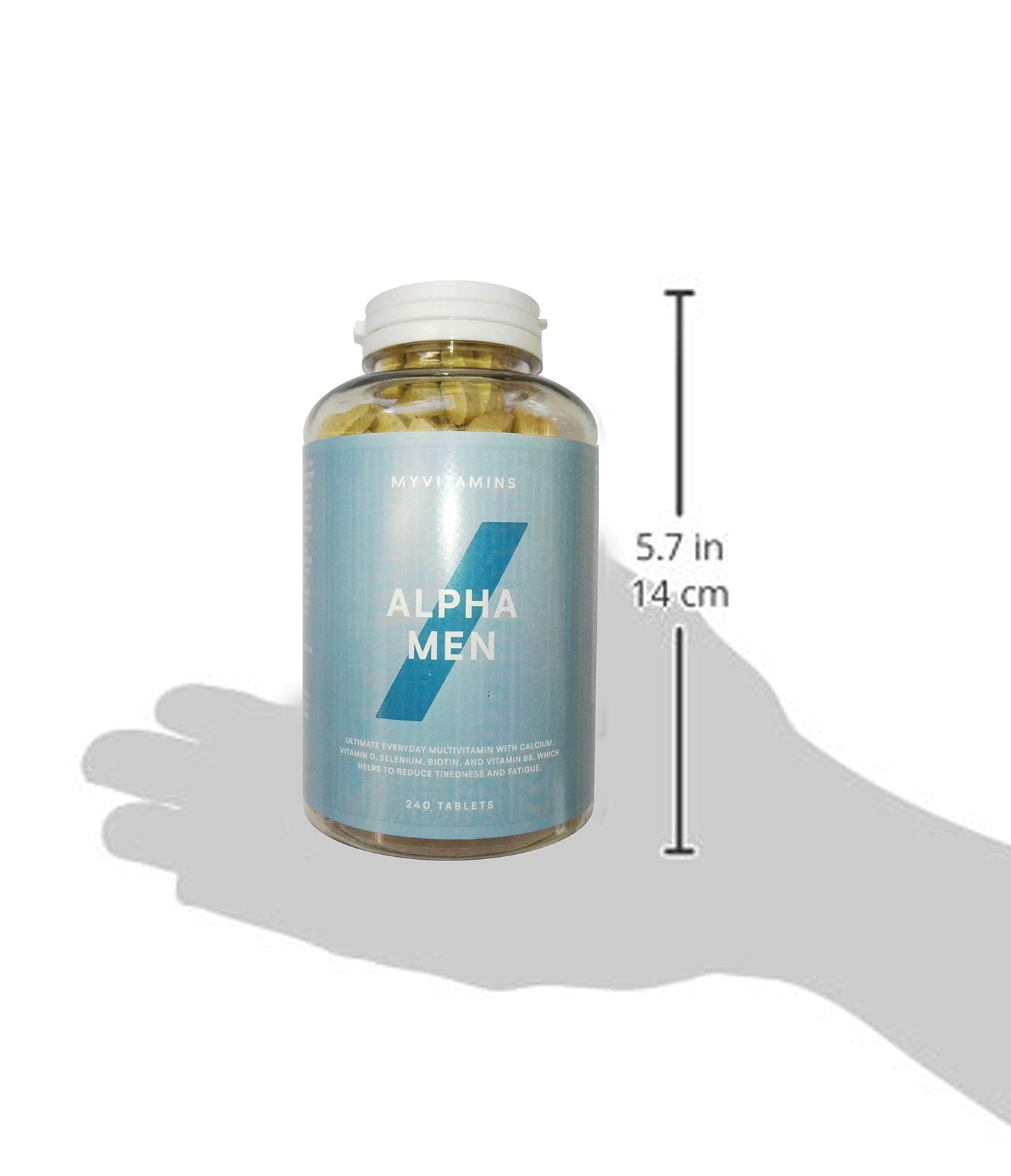 Myprotein Alpha Men Multivitamin | Advanced Daily Formula for Men | Vitamins & Minerals B, D, Biotin & Natural Extracts | Supports Energy, Immunity, Muscle Function & Mental Performance | 240 Tablets