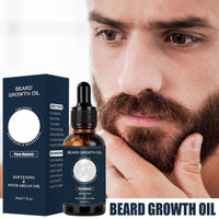 Beard Growth Kit,Beard Oil Beard Growth Serum for Men,0.5MM Derma Roller for Beard Growth,Beard Grooming Tools for Beard Rapid Growth and Thickening