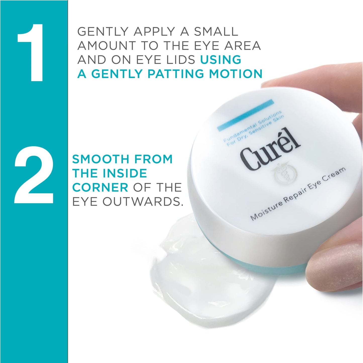 Curel Hydrating Repair Eye Cream for Dry, Sensitive Skin, 25 g