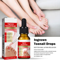 Fashion Base Ingrown Toenail Treatment Drop - Ingrown Toenail Treatment- Cuticle Care Oils for Ingrown Toenails - Trimming Toenail Softening Drops Natural Ingrown Toenail Correction Fungal Nail - 10ml
