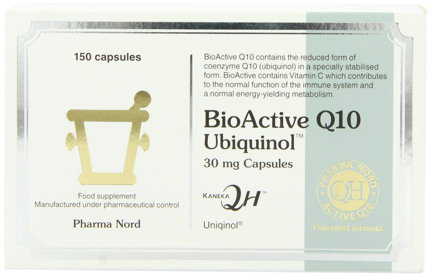 Pharma Nord BioActive Q10 Uniqinol 30mg 150 Capsules