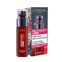 L'Oreal Paris L'Oréal Paris Revitalift Laser Renew Advanced Anti-Ageing Smoothing Serum Wrinkles Appear Reduced & Skin Texture feels improved, Formulate to Refine Pores & Target Skin texture, 30ml
