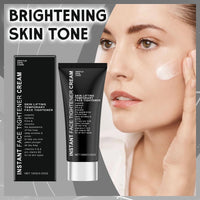 MINSHZEE 100g Face Tightener No-Filter Primer,Fac/e Tigh/tener Anti Wrinkle Firming Cre/am,Instant Fir/mx Temporary Fa/ce Tightener,Skin Tightening Cream for F/ace Li/ft,Instant face tightening cream