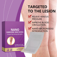 SONGQEE Soothing Leg Breathable Care Patches, Varicose Vein Patch, Improving Blood Circulation, Skin Body Care, for All Skin Types