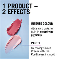 Schwarzkopf LIVE Ultra Brights or Pastels Dusty Rose 025 Shade, Semi-Permanent Rose Hair Dye, FINAL FANTASY™ XIV Online x Live, Vibrant Hair Dye Kit Lasts Up to 15 Washes