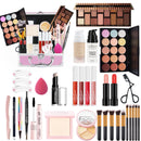 Professional Makeup Set,MKNZOME Make Up Set With Make-up Bag Portable Travel Makeup Kit Birthday Xmas Makeup Gift Set Eyeshadow Palette Foudation Concealer for Women Girls