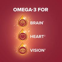 Seven Seas Omega-3 & Multivitamins Woman, With Biotin and Iron, 30-Day Duo Pack, 30 Omega-3 Capsules and 30 Multivitamin Tablets