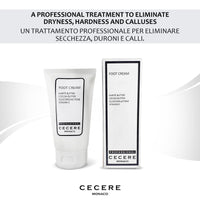 Cecere Laboratories-(75ml/2.5oz) Foot Cream for Cracked Heels and Dry Skin, Shea Butter Foot Cream for Very Dry Feet,Cracked Heel Repair Cream