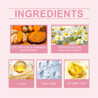 40 Pads Turmeric Kojic Acid Pads, GCVSE Turmeric Exfoliating Pads - Balance Skin Oil and Water, Fades Dark Spots, Skin Moisturizing & Lightenin