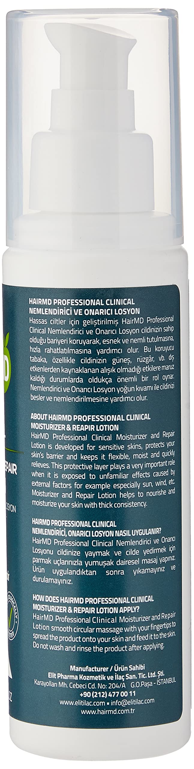HairMD Friendly Hair Growth Lotion - 125ml | Hair Loss & Moisturiser Lotion Treatment with Biotin, Keratin, Collagen, Pro Vitamin B5| for Fast Growing | Hair Growth Problems for Men and Women