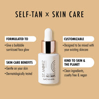 ST. MORIZ St Moriz Advanced Face Tanning Drops | Add Bronzing Drops to Skin Care for Custom Gradual Face Tan & Sunkissed Glow | With Hydrating Aloe Vera | Dermatologically Tested | Vegan & Cruelty Free | 15ml