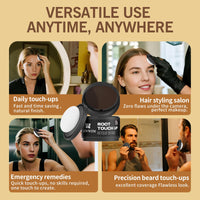 gowwim Gowwim Root Touch up Powder, Instantly Gray Hair Cover up Hairline Powder for Women & Men Waterproof and Sweatproof Root Cover Up Long-Lasting for Thinning & Loss Hair