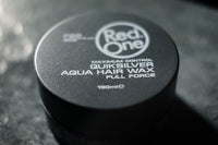 RedOne Hair Styling Aqua Wax Grey 150 ml | Firm Hold | Hair Gel Wax | Ultra Hold | Men & Women Hair Wax | Currant Scent | Maximum Control