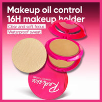 HERBENJOY Cushion Foundation Double-layer,Peptide Bounce Balm Foundation,Age-Defying Medium coverage foundation,Hydrating Moisturizing Lasting Makeup Balm,Blur Fine Lines, Smooths Texture All Type Skin(Natrual)