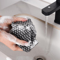 DILUSILK 2Pcs Back Scrubber, Extra Long Exfoliating Washcloth,Exfoliating Body Scrubber for Men Women, Exfoliating Towel Japanese Exfoliating Towel for Body Cleaning and Massage