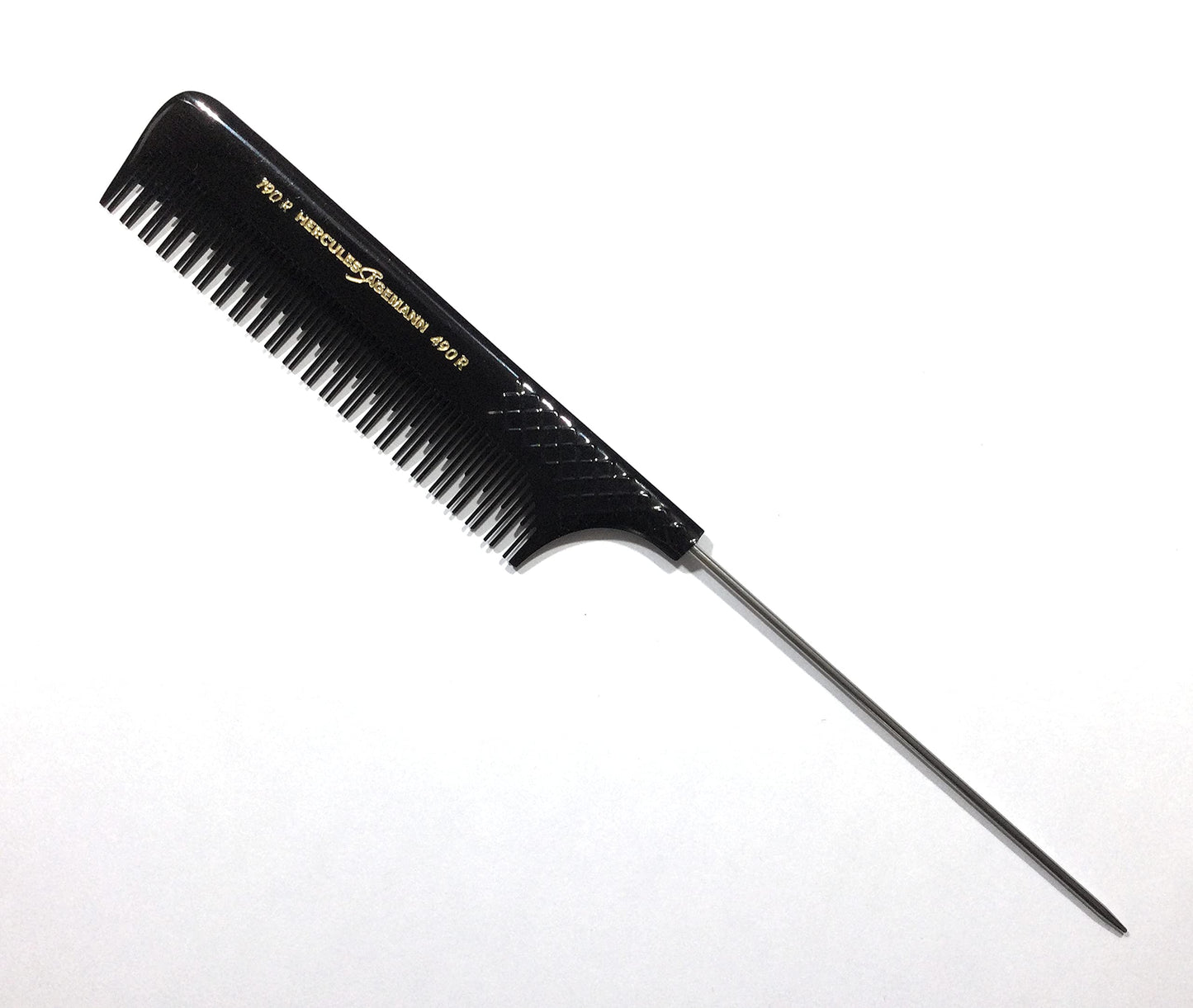 Hercules Sägemann 190R 490R Professional Needle Backing Comb Natural Rubber Needle Topping Comb with Alternating Teeth 2/1-9 Inch - Grip-Back 190 R 490 R