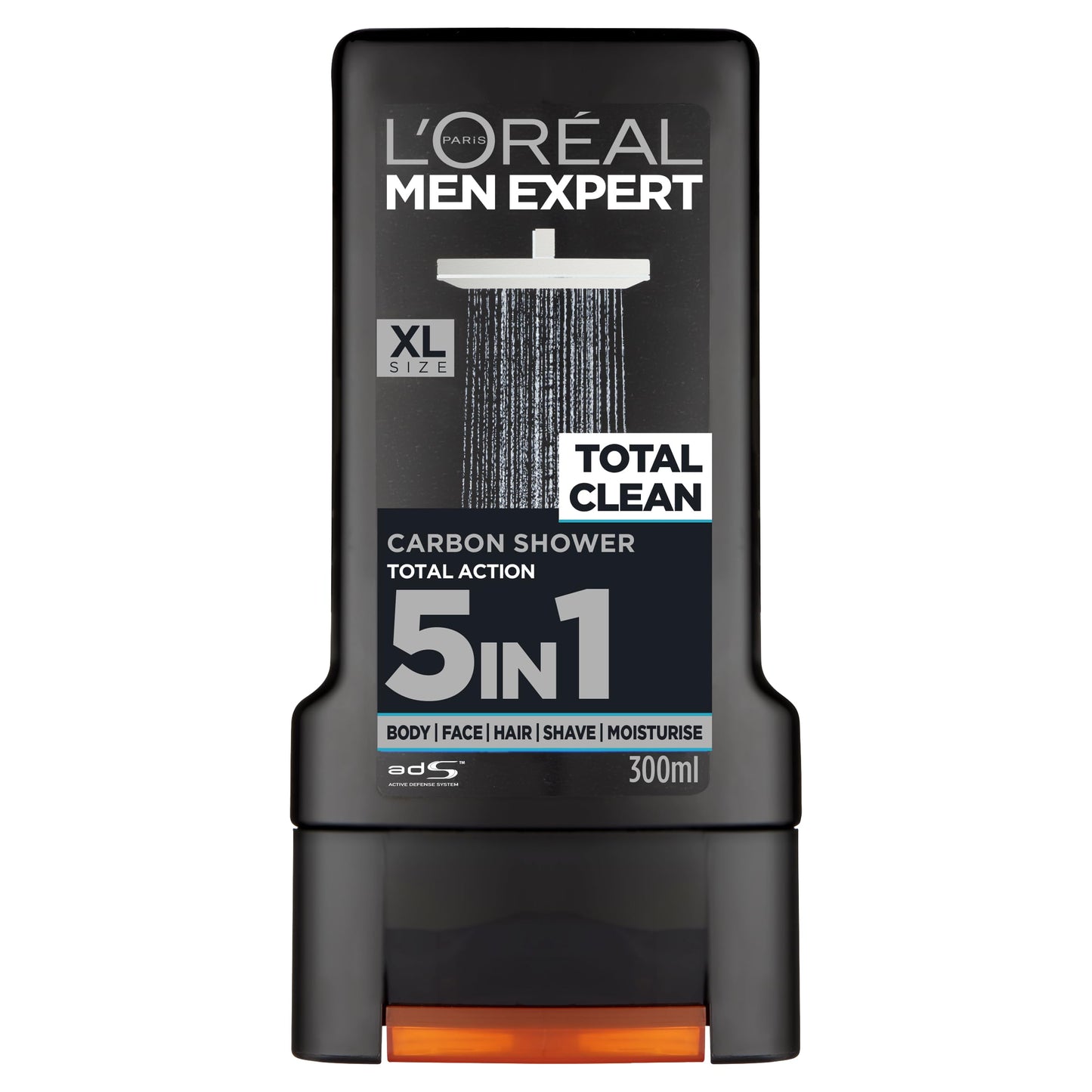 L’Oréal Paris men expert L'Oreal Men Expert Total Clean Shower Gel, 300ml, Packaging may vary