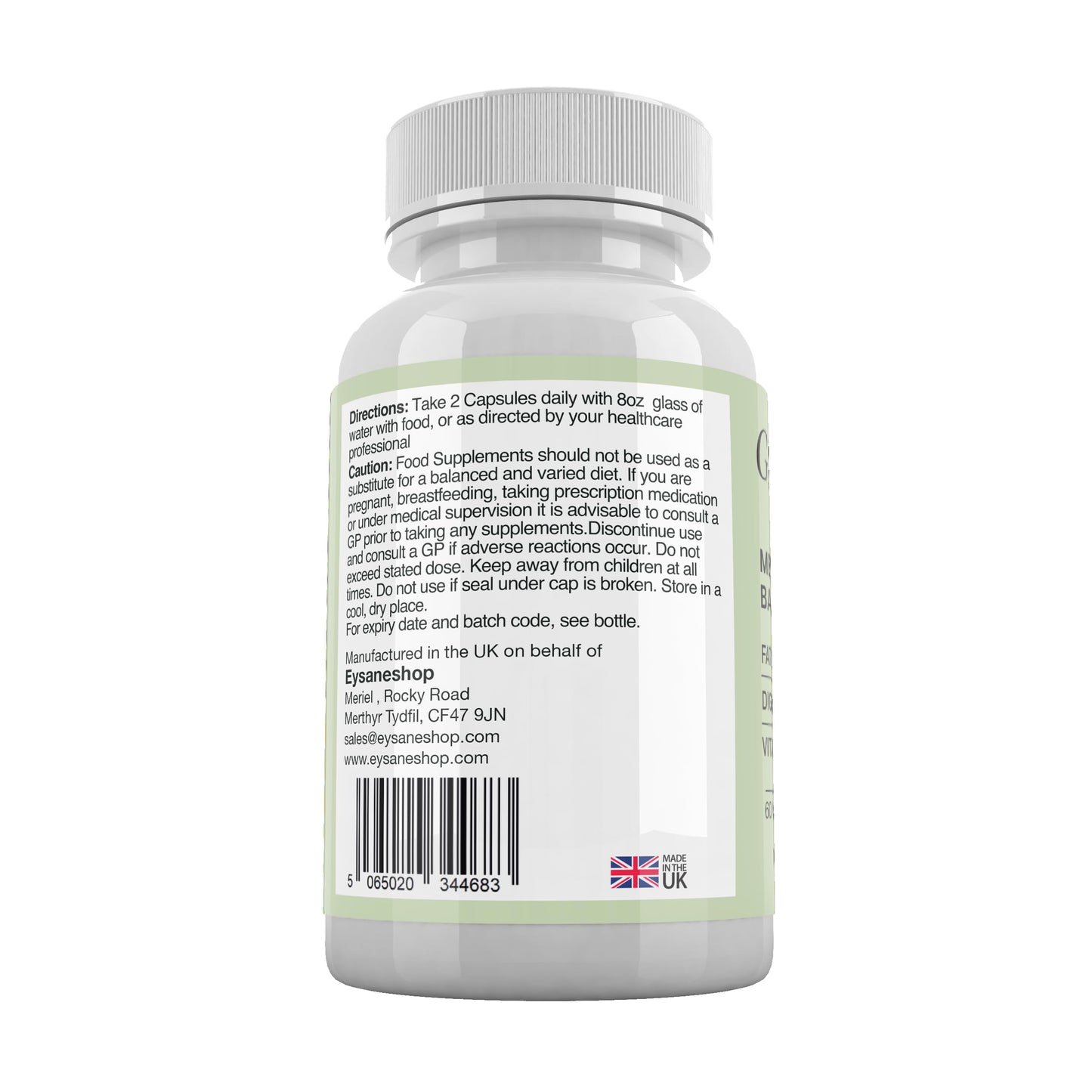 EYSANESHOP GLP Formula Metabolic Balance 60 Capsules Food Supplement