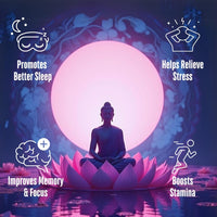 Vedic Essentials Vedic Ashwagandha-Saffron Calming Complex | 6 Herbs Blend- Ashwagandha Boosted with Saffron, Chamomile, Hops, Inositol & Schisandra Berry | High Strength 2290mg | Premium, Vegan, 60 Capsules