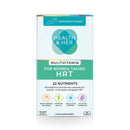 Health & Her Multivitamin for Women Taking Hormone Replacement Therapy (HRT) - Supplements for Women - Nutrition and Wellbeing Support - 1 Month Supply, 60 Capsules - Vegan & Gluten Free