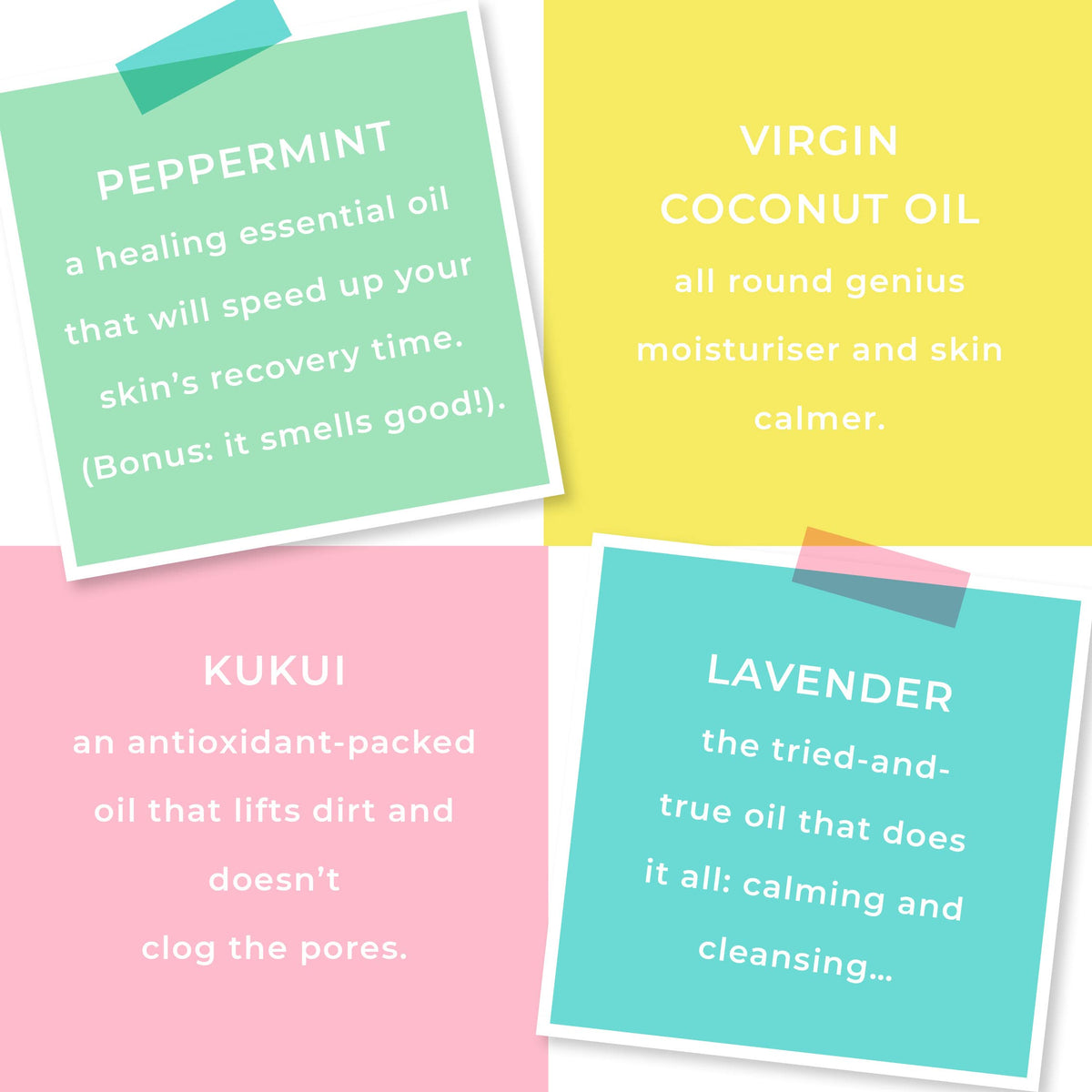 Spots & Stripes - Starter Skincare Set for Girls, Easy-to-Use and Natural Essentials for Teen and Young Skin, with Virgin Coconut, Kanuka and Niaouli, Super Gentle, Combats Blemishes (150ml and 15g)