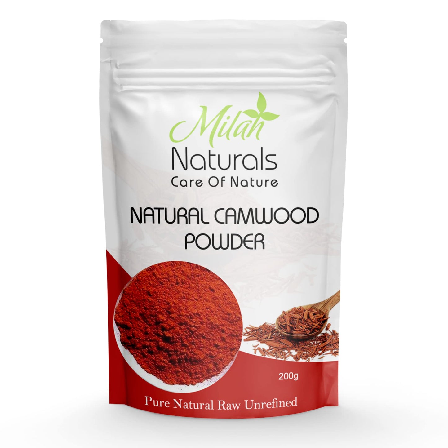 House of Milah Milah Naturals 100% Unrefined and Natural Red Camwood Powder (Osun)| African sandalwood powder | Use for skin soothing, Face Pack, Face Mask, Auspicious Occasions |200g