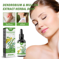 South Moon Clearbreath Dendrobium & Mullein Extract, Powerful Lung Support & Cleanse & Respiratory, Herbal Body Care Essence, Clear Breath Dendrobium Mullein