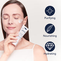 gallinée Gallinée - Face Recovery Mask - Nourishing & Hydrating Face Mask - With Prebiotic Oat Oil & Probiotic Complex & Shea Butter - Dermatologically Tested - For Dry & Sensitive Skin Types - 50 ml