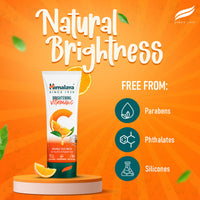 Himalaya Brightening Vitamin C Orange Face Wash | Brightening Face Cleanser | Remove Dull Skin |100ml