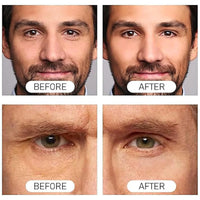 Men's Beef Tallow Skincare Kit - Face Wash, Serum & Cream - Nourishing Moisturizer for Day and Night - Includes Men's Grooming Sets and Facial Kit