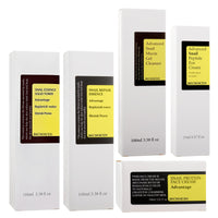 BECHOICEN Advanced Snail Mucin Skincare Set For Teen Girl, Anti Wrinkle & Repair Face Skin Care Gift Set With Face Wash, Toner, Serum, Face Cream, Eye Cream, 5PCS Peptides Snail Mucin Kit Travel Size For Women