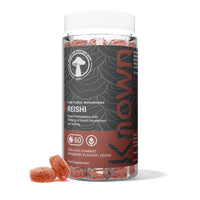 Known Delicious Reishi Gummies 1000mg – 1 Month Supply – Cranberry Flavour
