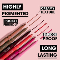 Collection Cosmetics Smooth, Long-Lasting, Lip Definer Pencil, 4.2g, Cappuccino