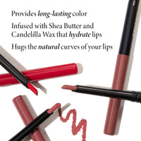 Laura Geller Beauty LAURA GELLER NEW YORK Modern Classic Lip Liner, Luxurious Creamy Long Lasting Lip Liner, Prevents Feathering and Fading, Major Mauve