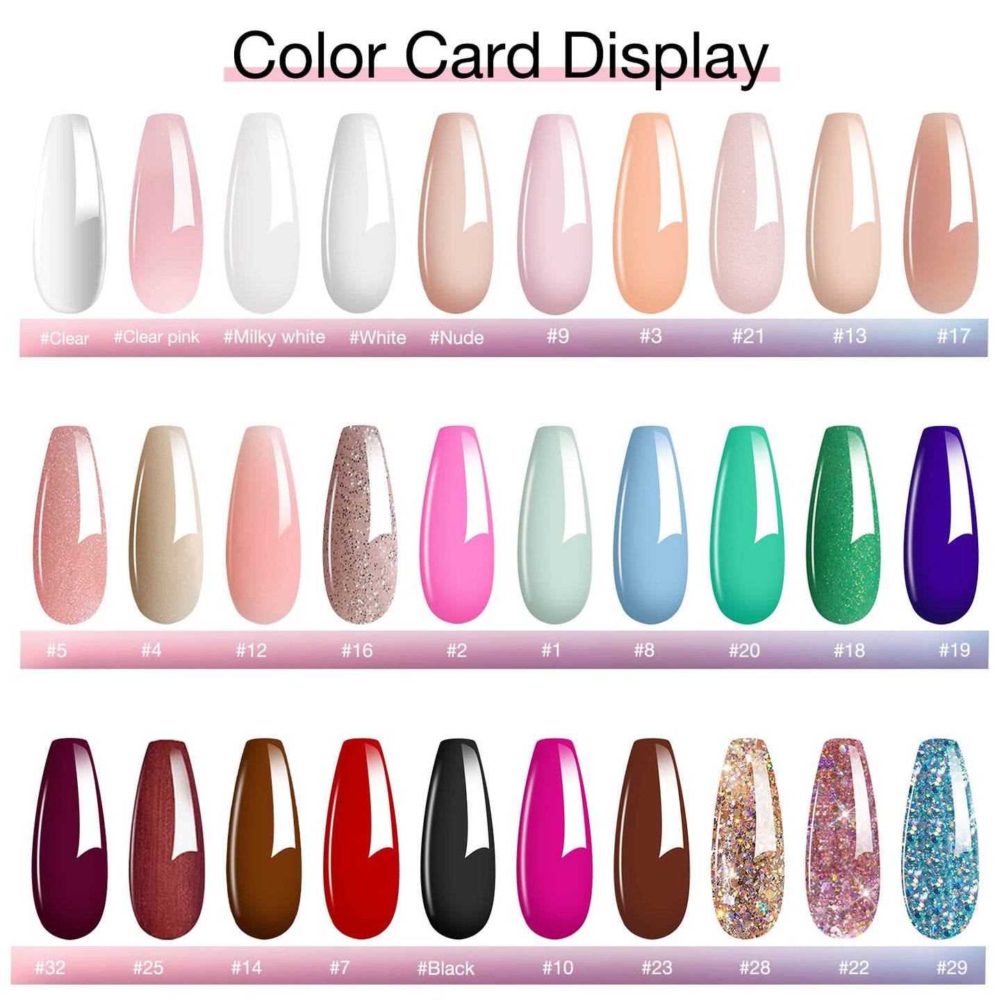 Honey Joy 28g/box Acrylic Powder Professional White Clear Black Nude Acrylic Nail French Manicure Powder for Nail Extension Acrylic Nail System,HJ-NAP016 (Nude)