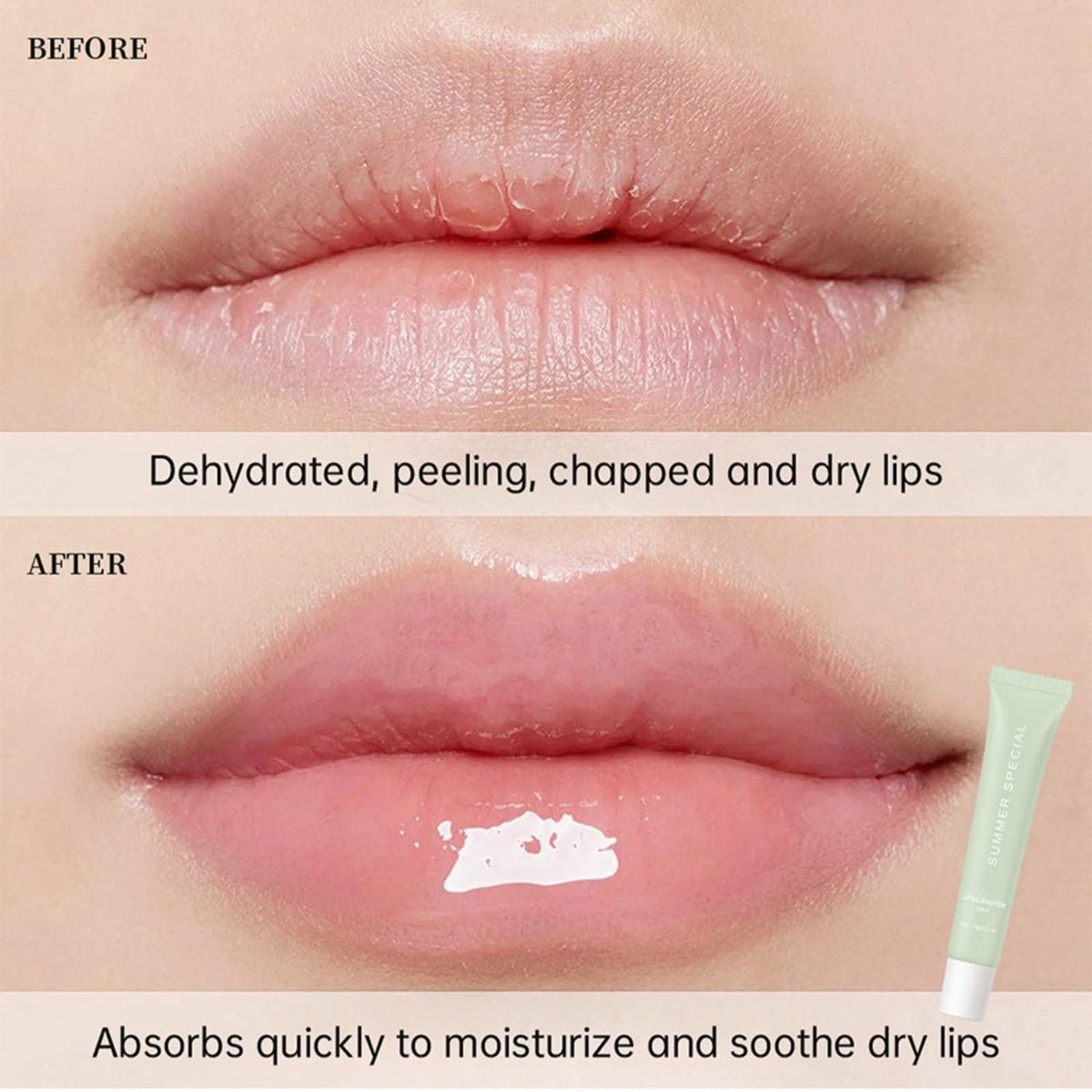 Xinyig 2PCS Summer Moisturizing Natural Lip Balm,Friday Conditioning Lip Mask and Lip Balm,Summer Lip Butter Balm,Friday Lip Butter Balm,Plumping Lip Gloss,Tinted Lip Balm,Lip Moisturiser,Plumping Lip Balm