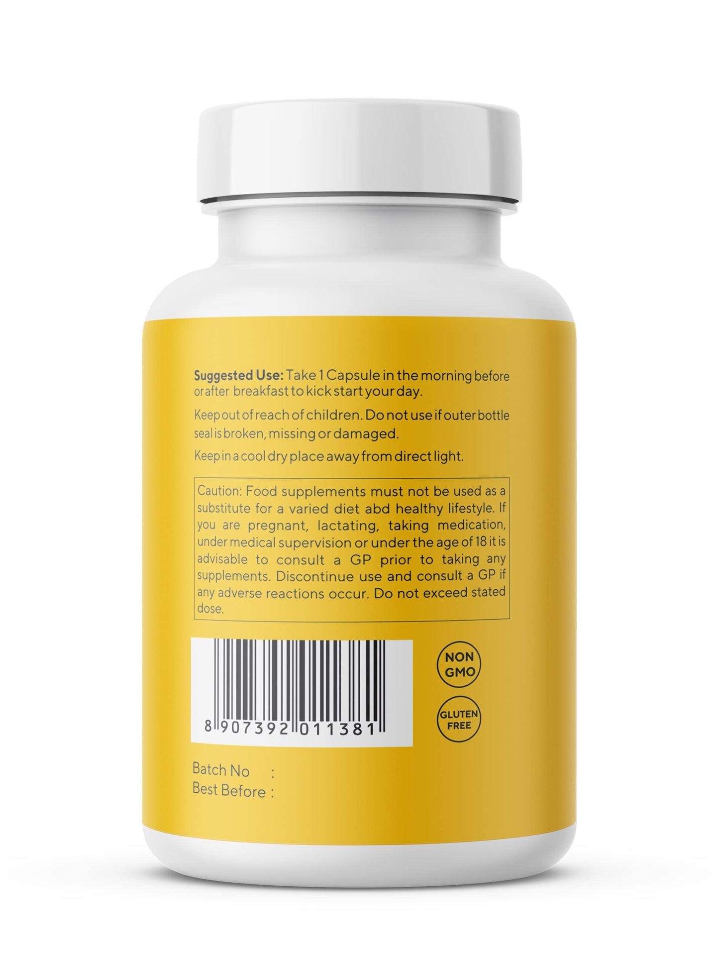 Moringa Mantra Moringa Oleifera Powder & Turmeric Root Powder with Black Pepper 120 Vegan Capsules, Gluten Free, Non - GMO