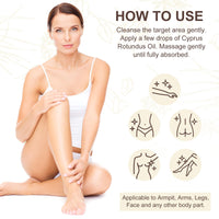 Cyperus Rotundus Oil, 60ml Cyperus Oil for Hair Removal, Pure Natural Cyperus Rotundus Hair Removal Oil, Gentle & Non-Irritating, Easy to Removal Body Hair