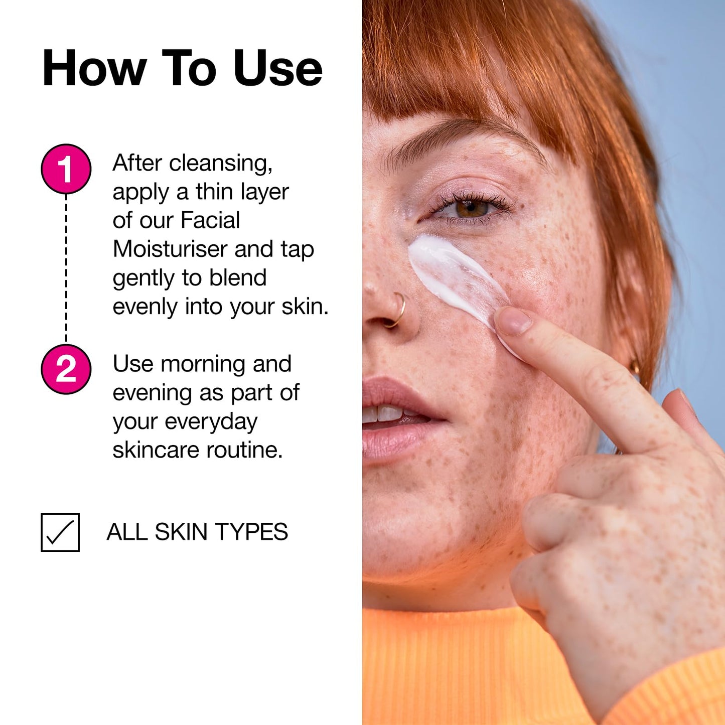 Carbon Theory Facial Moisturiser for Acne Prone Skin - Tea Tree Oil, Vitamin E, Shea Butter Moisturiser - Oily Skin Moisturiser - Vegan & Cruelty Free - 100ml